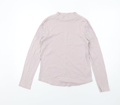 Womens UK Size 10 NEXT Purple Basic T-Shirt