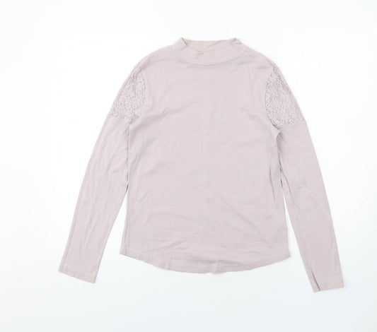 Womens UK Size 10 NEXT Purple Basic T-Shirt