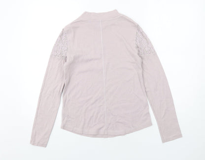 Womens UK Size 10 NEXT Purple Basic T-Shirt