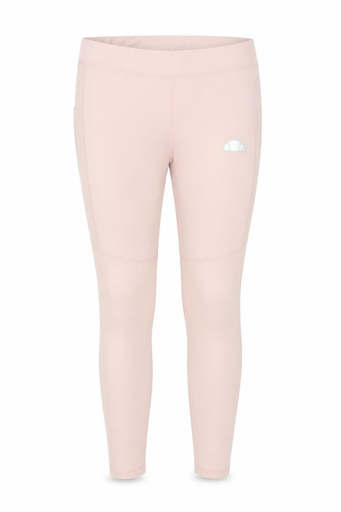 Womens UK Size 12 ellesse Regular Fit Compression Pink Leggings