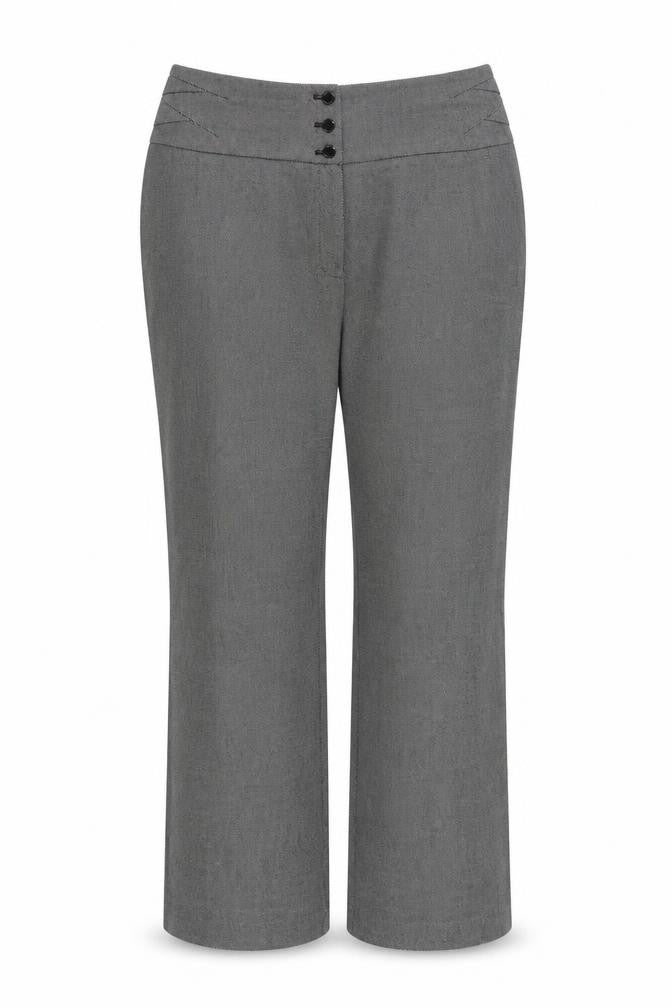 Womens UK Size 20 Marks and Spencer Regular Fit  Grey Trousers