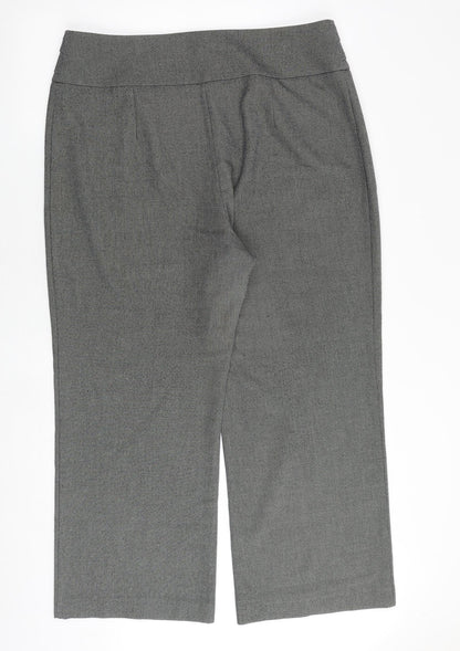 Womens UK Size 20 Marks and Spencer Regular Fit  Grey Trousers