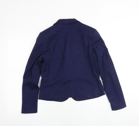Womens UK Size 10 H&M Blue Jacket