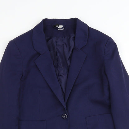 Womens UK Size 10 H&M Blue Jacket