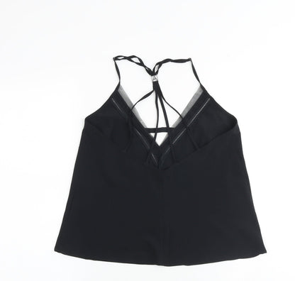 Autograph Womens Black Polyester Camisole Tank Size 8 V-Neck - Strappy