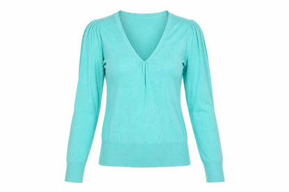 Womens UK Size 8 Dorothy Perkins Green Pullover Jumper