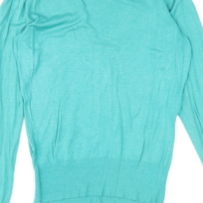 Womens UK Size 8 Dorothy Perkins Green Pullover Jumper