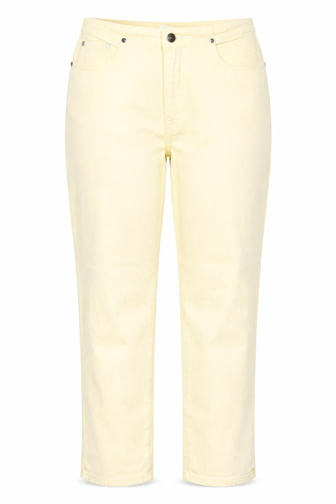 Womens UK Size 14 JDY Regular Fit Straight Yellow Jeans