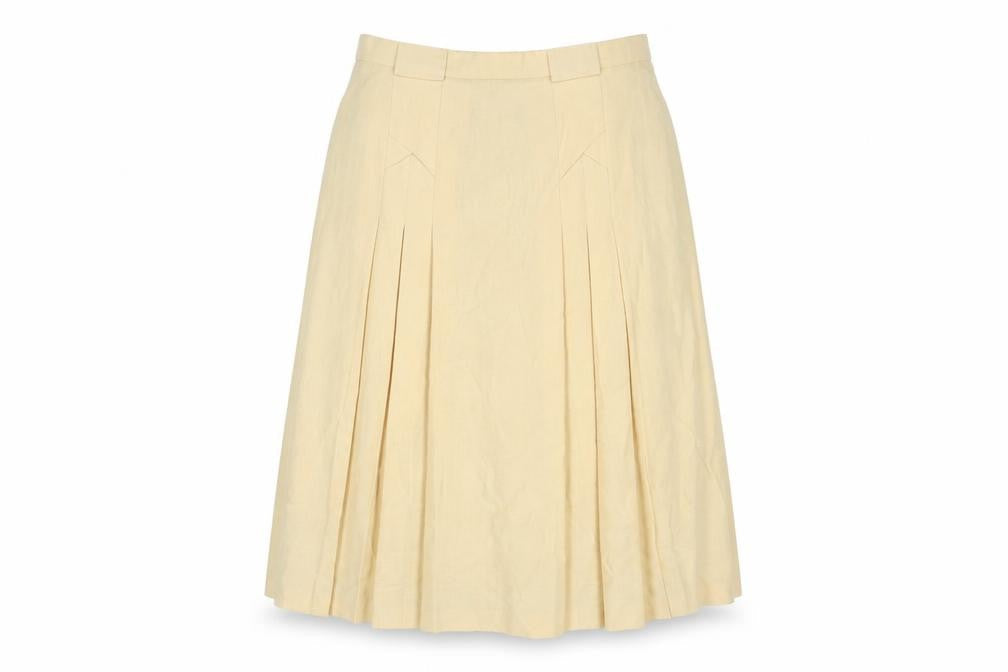 Womens UK Size 16 C&A Pleated  Skirt
