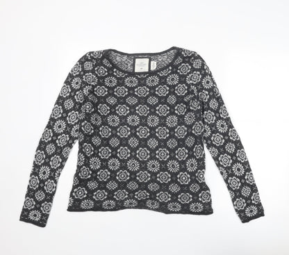 Womens UK Size M H&M Grey Pullover Jumper