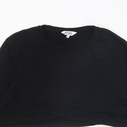 Blooming Marvellous Womens Black Cotton Pullover Sweatshirt Size XL Pullover