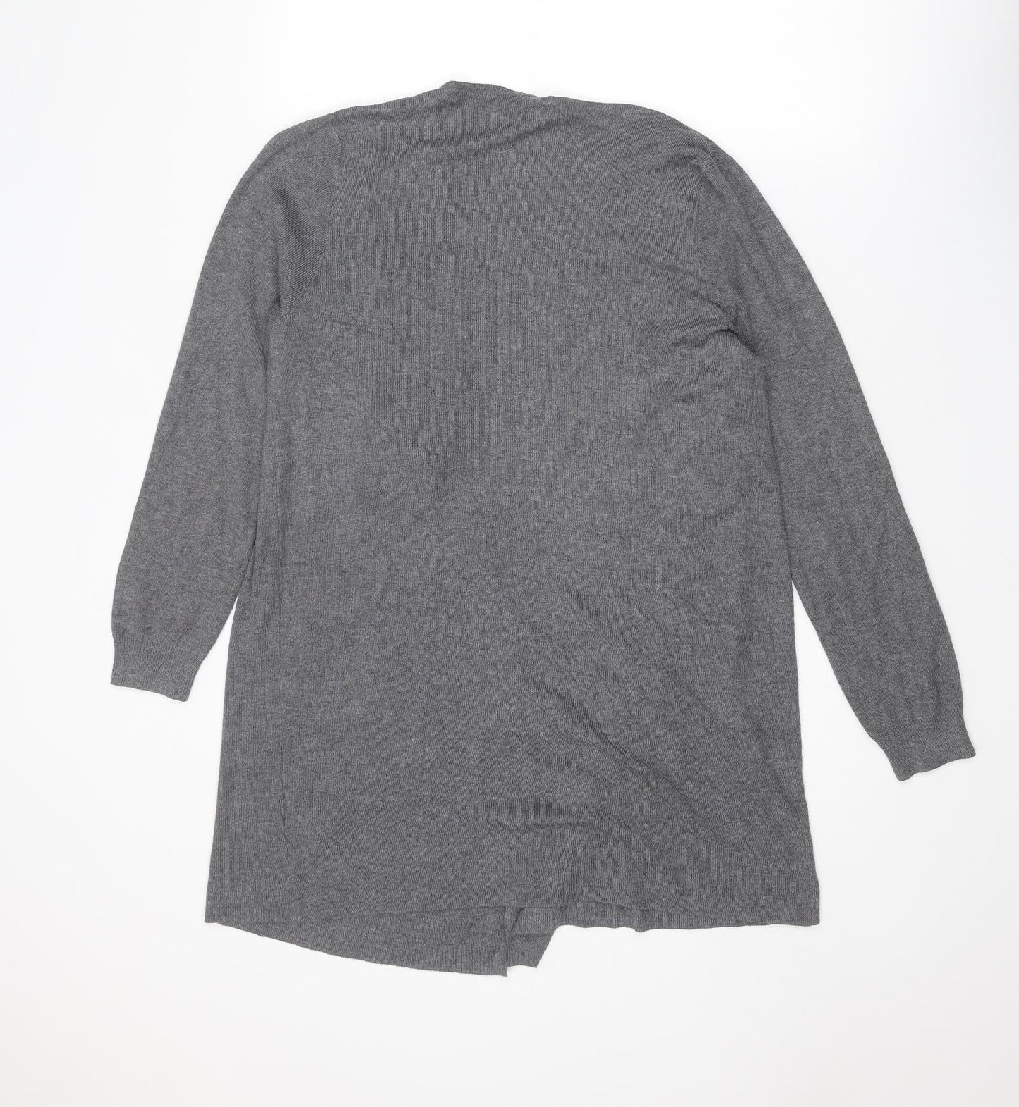 Womens UK Size M Marks and Spencer Grey Cardigan Jumper