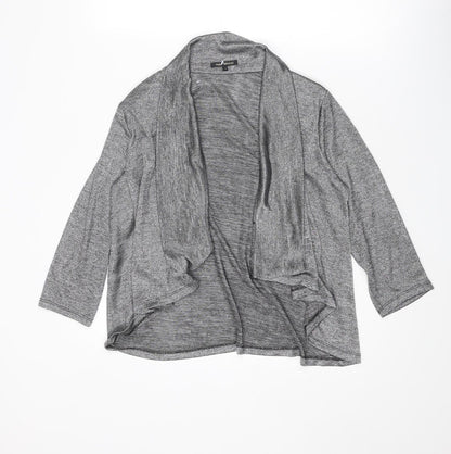 Womens UK Size 12 River Island Silver Cardigan Jumper