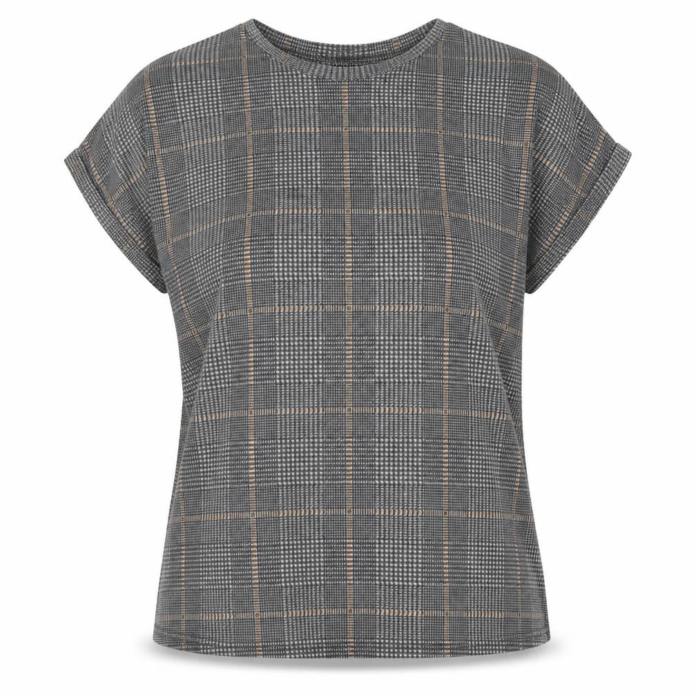 Womens UK Size M New Look Grey Basic T-Shirt