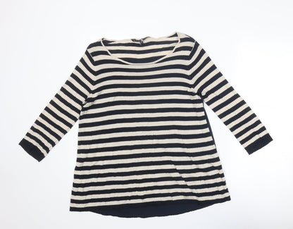 Womens UK Size 12 Betty Jackson Blue Pullover Jumper