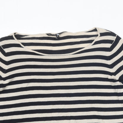 Womens UK Size 12 Betty Jackson Blue Pullover Jumper