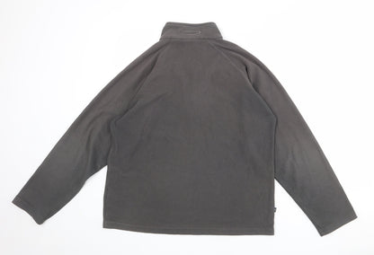 Mens UK Size S Mountain Life Grey Pullover Sweatshirt