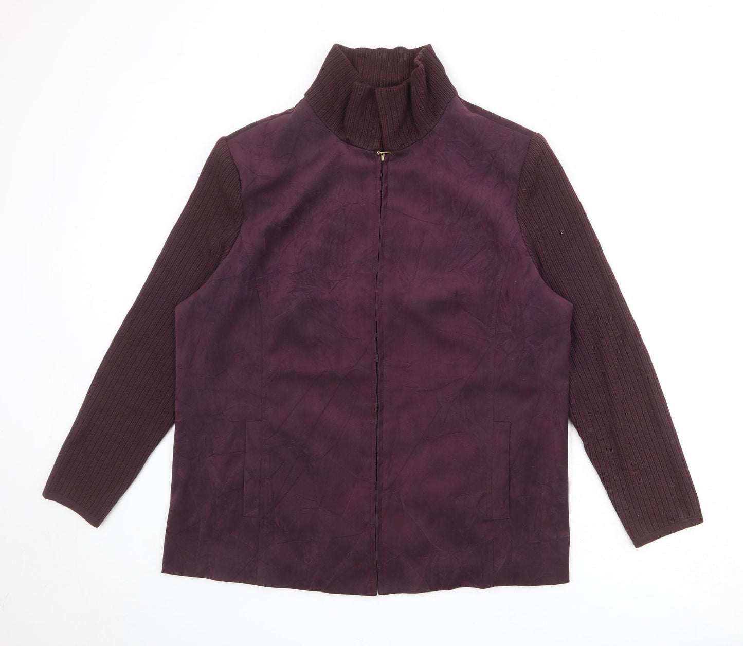 Womens UK Size 20 Oscar B Purple Jacket