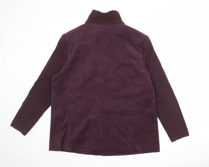 Womens UK Size 20 Oscar B Purple Jacket