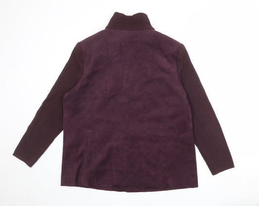 Womens UK Size 20 Oscar B Purple Jacket