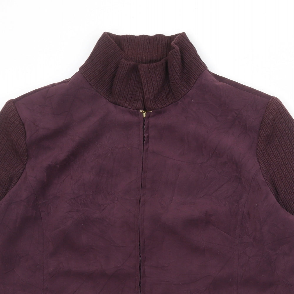 Womens UK Size 20 Oscar B Purple Jacket