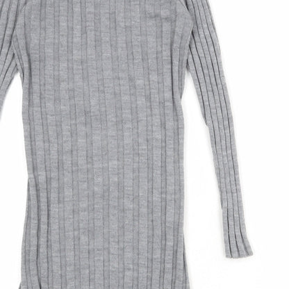 Womens UK Size S Monsoon Grey Cardigan Jumper