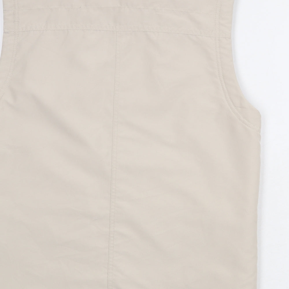 Womens UK Size M EWM Beige Gilet