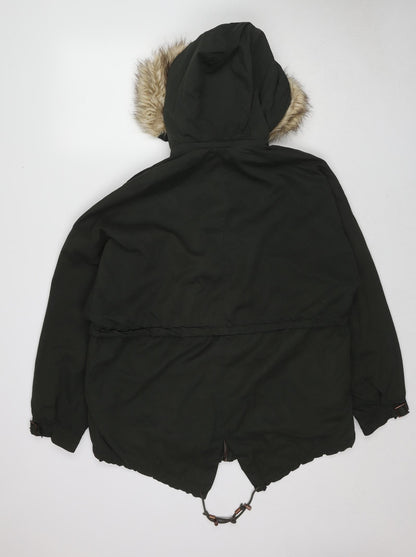 Womens UK Size M Zara Green Jacket