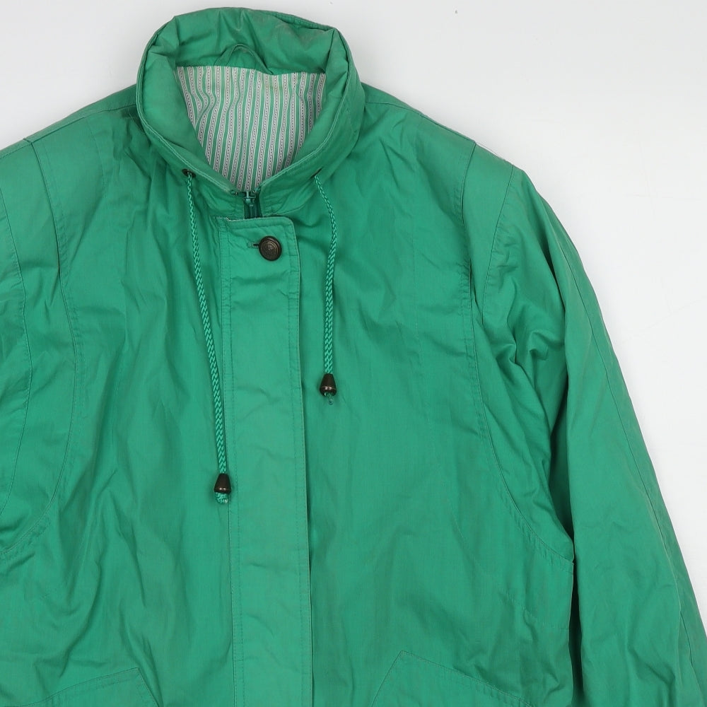 Womens UK Size 14 St Michael Green Overcoat