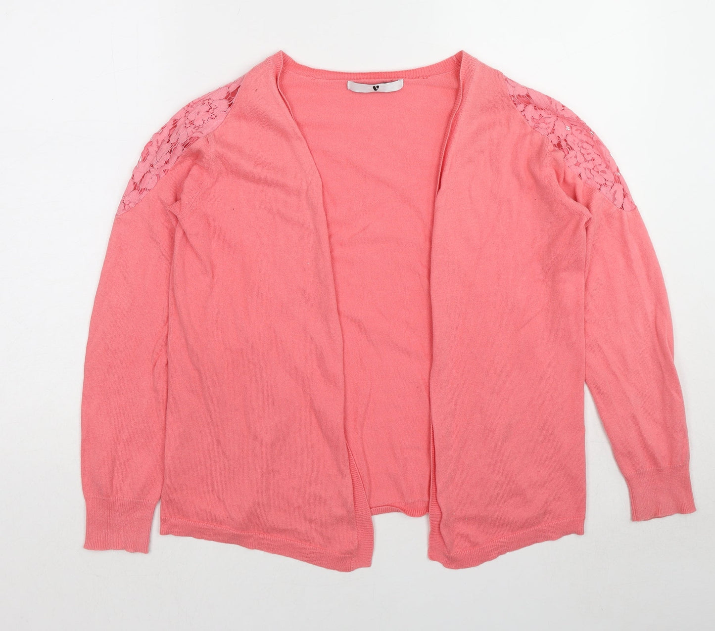 Womens UK Size 12 Very Pink Cardigan Jumper