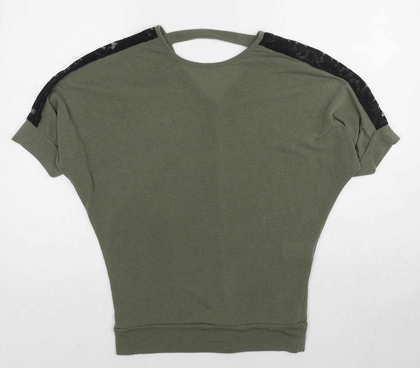 Womens UK Size 10 Quiz Green Pullover Jumper
