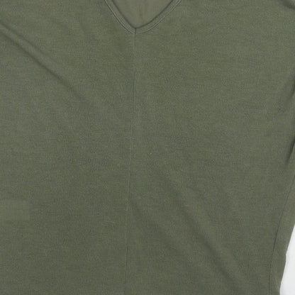 Womens UK Size 10 Quiz Green Pullover Jumper