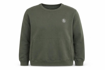 USA Strong Womens Green Cotton Pullover Sweatshirt Size XL