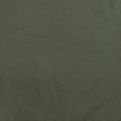 USA Strong Womens Green Cotton Pullover Sweatshirt Size XL