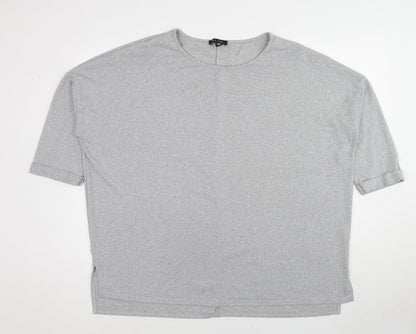 Womens UK Size L New Look Grey Pullover Jumper