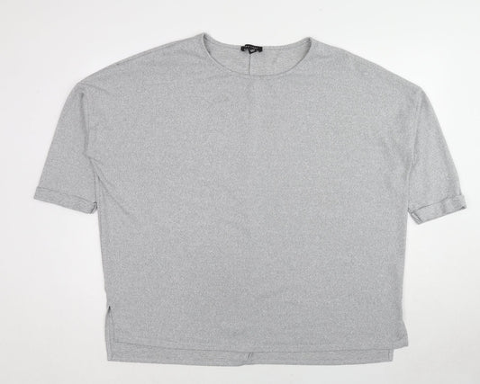 Womens UK Size L New Look Grey Pullover Jumper