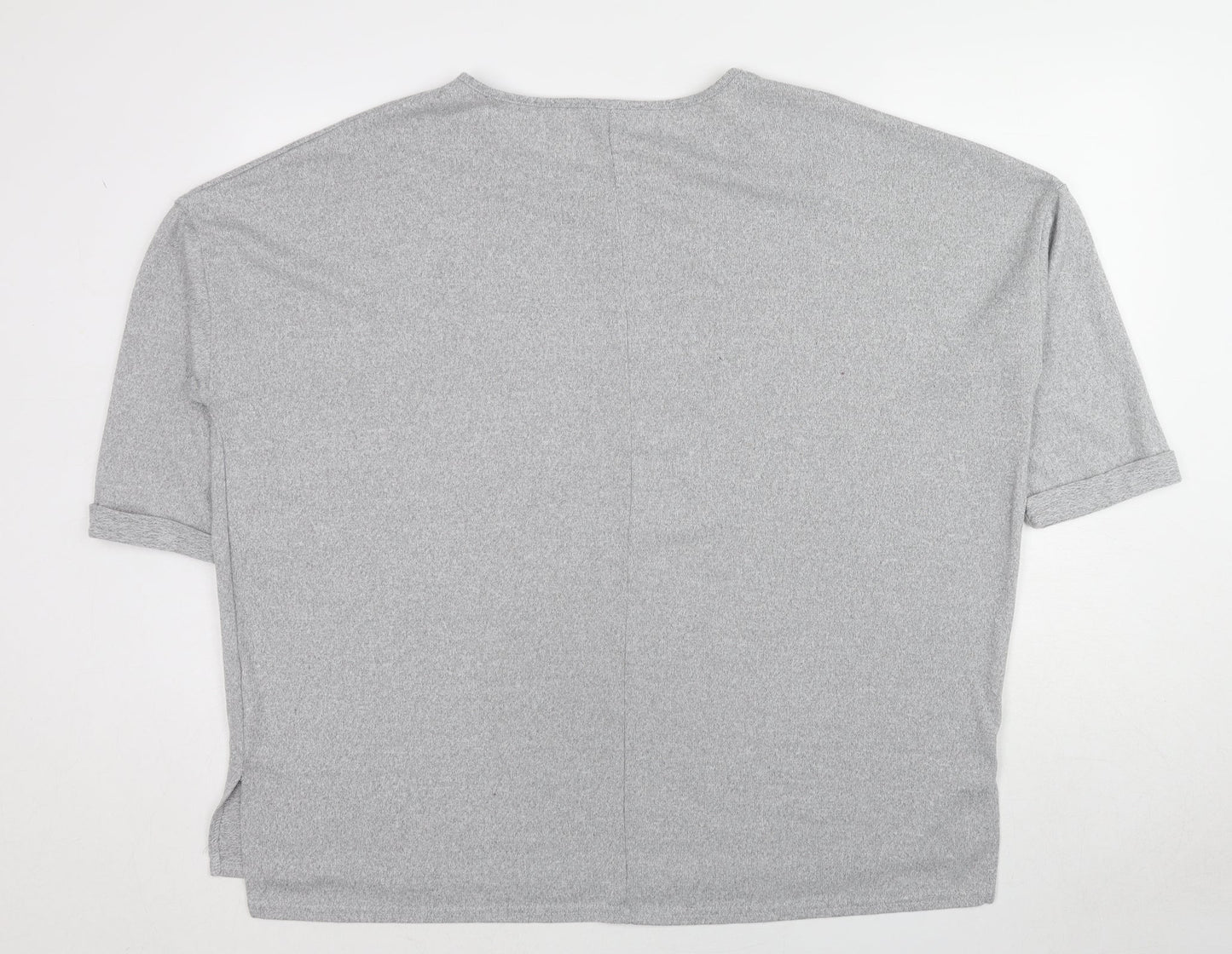 Womens UK Size L New Look Grey Pullover Jumper