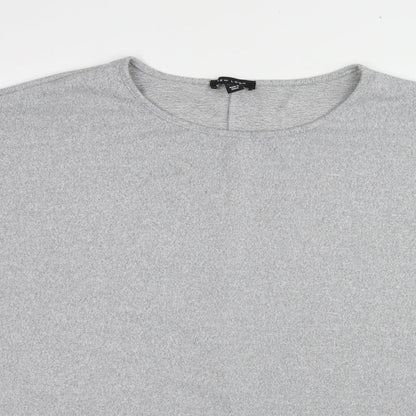 Womens UK Size L New Look Grey Pullover Jumper