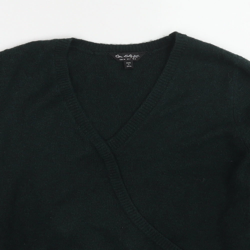 Womens UK Size 6 Miss Selfridge Green Pullover Jumper