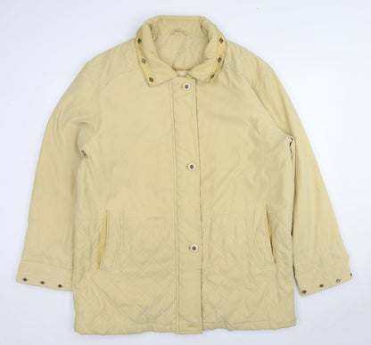Womens UK Size L Astraka Yellow Jacket
