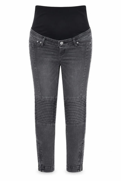 H&M Womens Black Polyester Skinny Jeans Size 10 Regular Button