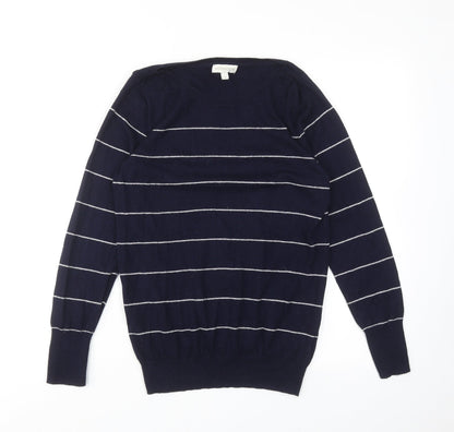Womens UK Size S Monsoon Blue Pullover Jumper