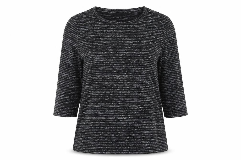 Womens UK Size M Dunnes Stores Black Basic Blouse