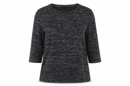 Womens UK Size M Dunnes Stores Black Basic Blouse