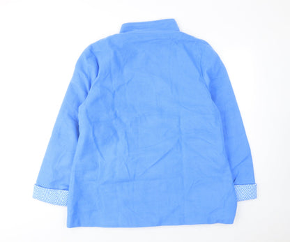 Womens UK Size M Anne De Lancay Blue Jacket