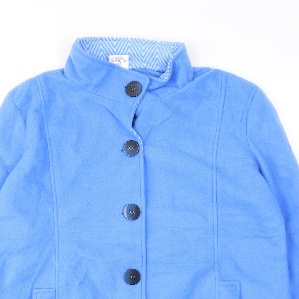 Womens UK Size M Anne De Lancay Blue Jacket