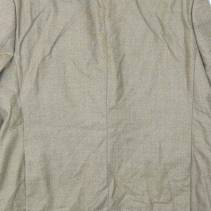 Mens UK Size 42 Hugo James Regular Beige Suit Jacket