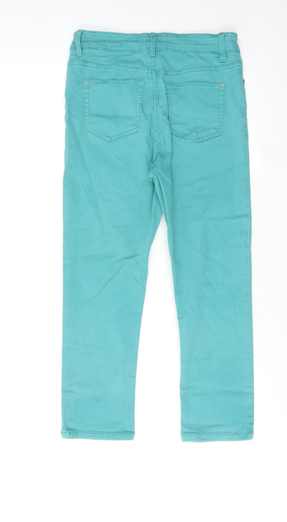 Womens UK Size 8 Marks and Spencer Regular Fit Skinny Blue Jeans