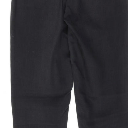 Denim & Co. Womens Black Cotton Skinny Jeans Size 14 Regular Zip