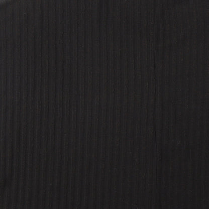 New Look Womens Black Polyester Basic Blouse Size S V-Neck